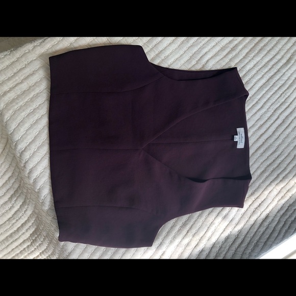 Wilfred (Aritzia) burgundy top - Picture 2 of 2